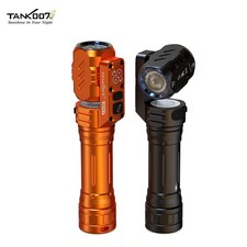 1400Lumen LED Flashlight for Camping Emergency Rechargeable 180&deg; Rotatable Torch