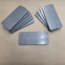 Qty 40 1/4" thick A36 Mild Steel Plates 3"x7"(+/- 1/4")Weld Practice Fabrication