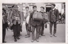 Foto - Frankreich bereits entlassene franz. Soldaten - 2.WK