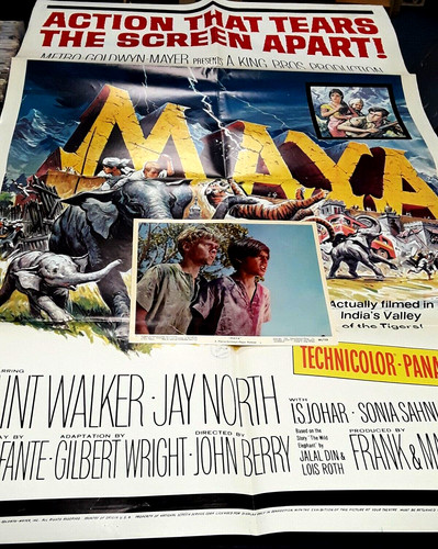 "Maya" - 1966 vintage 1-Sheet Poster + film still