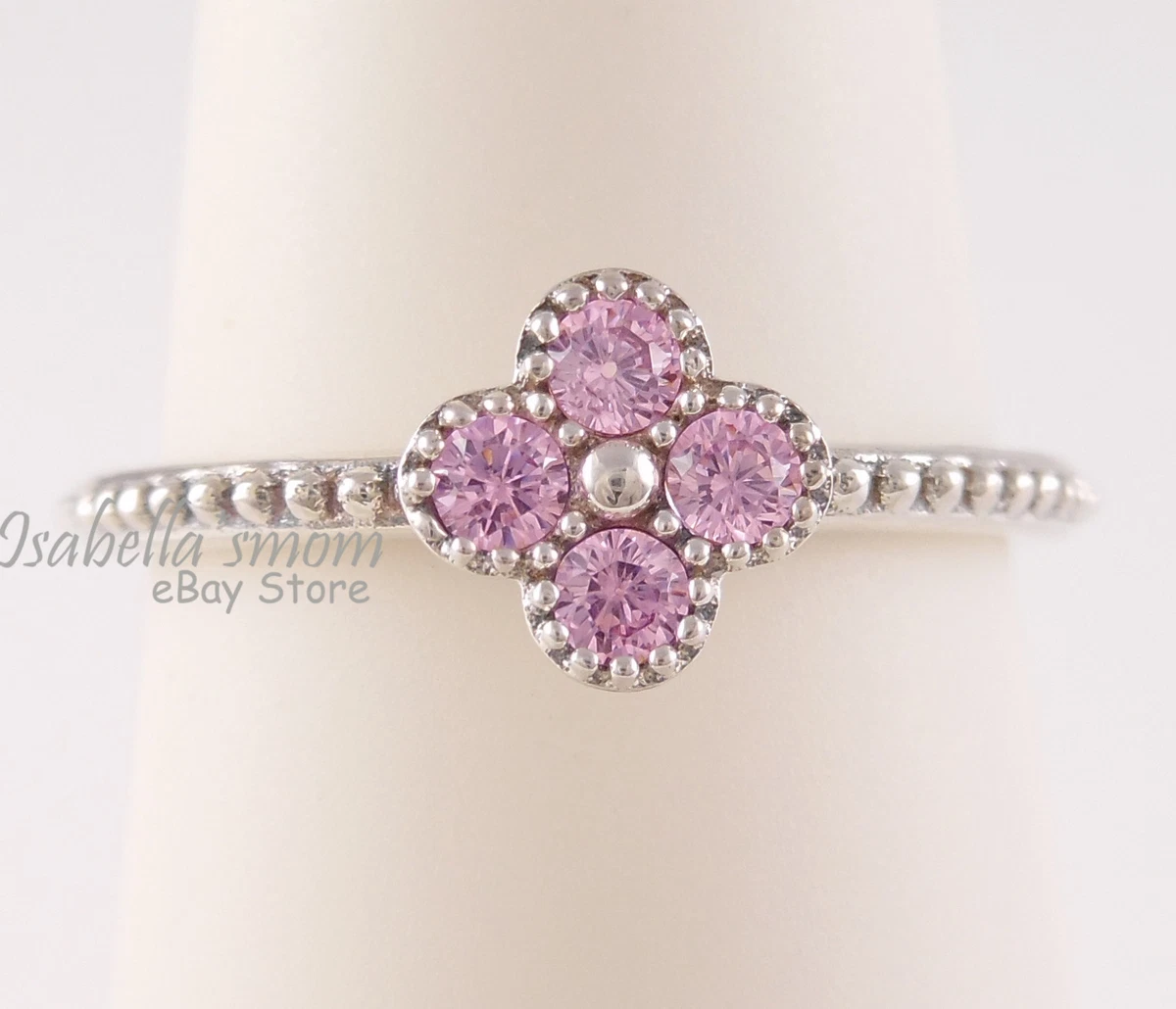ORIENTAL BLOSSOM Authentic PANDORA Pink FLOWER RING 191001PCZ PICK Sz Packaging