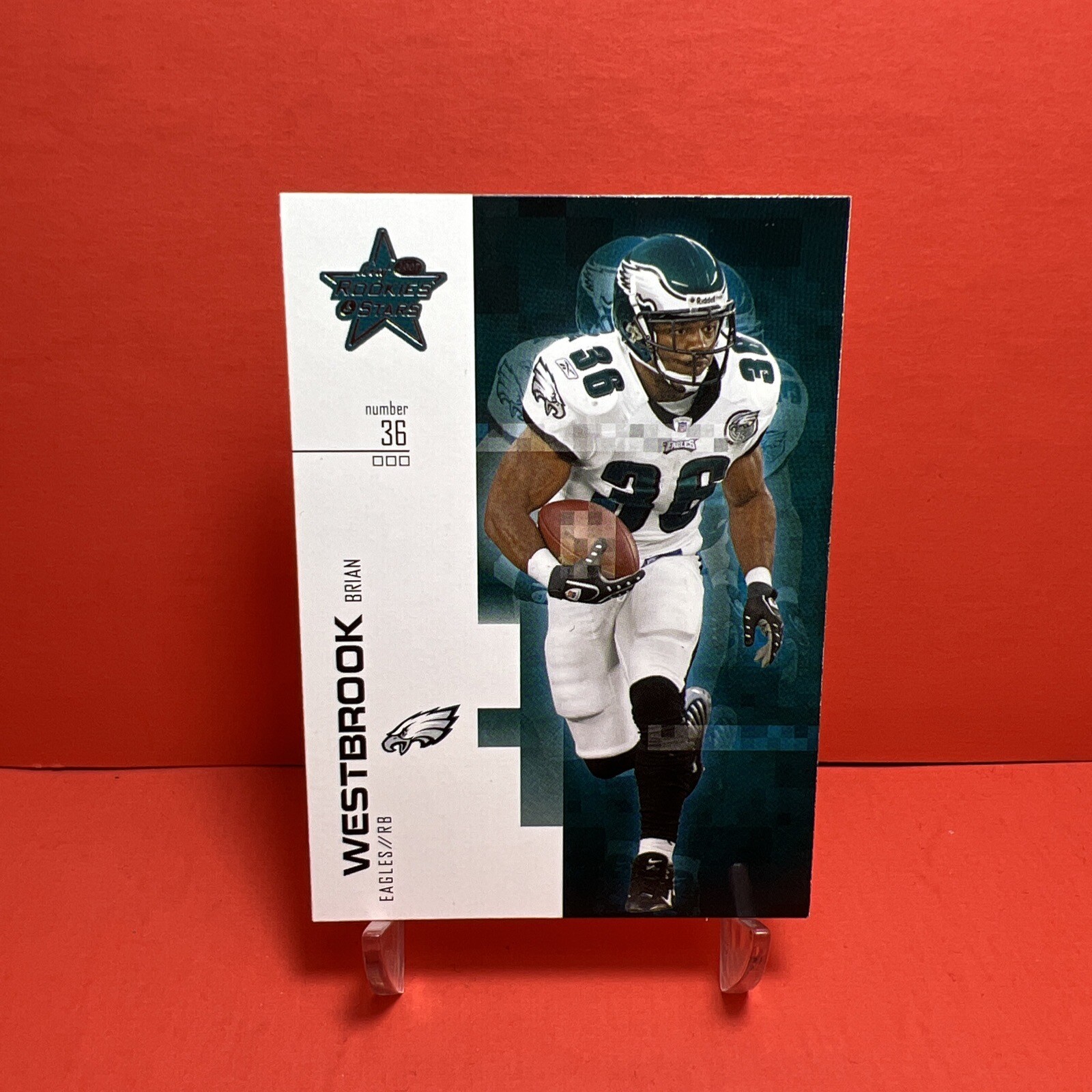 2007 Leaf Rookies & Stars Brian Westbrook #9 EX