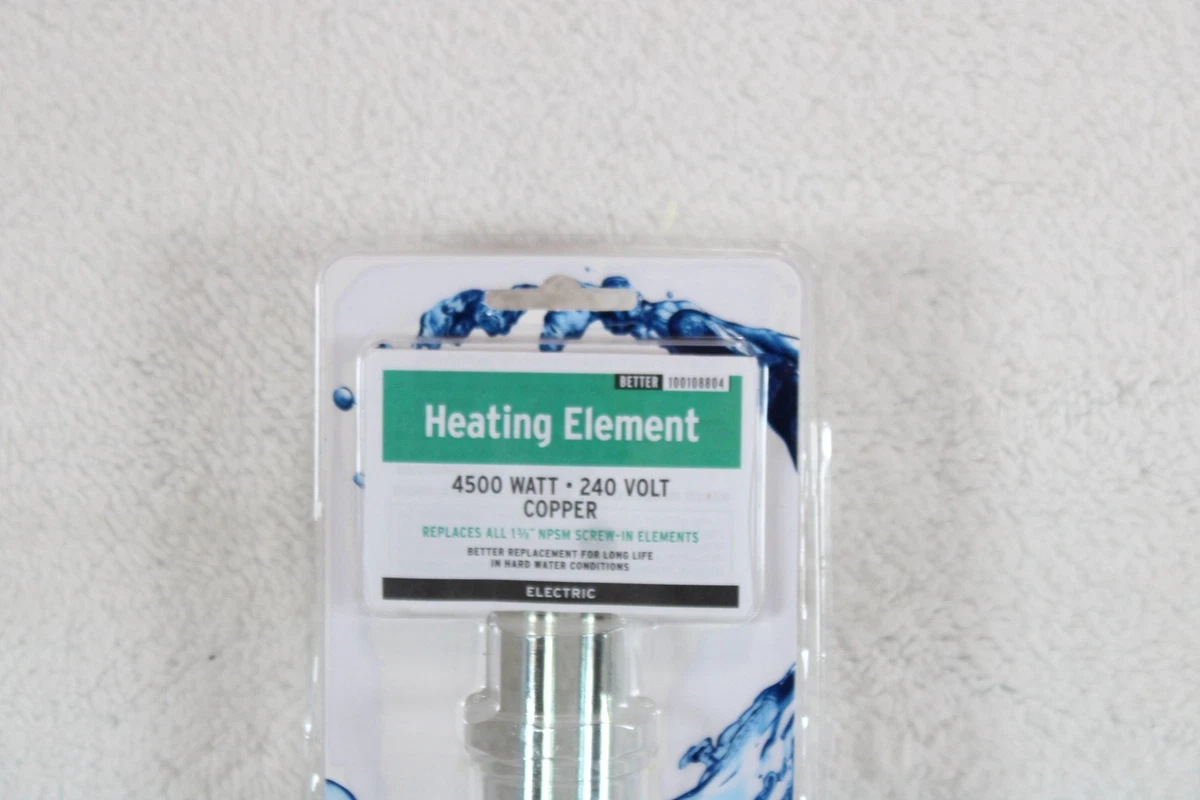 Better Heating Element 4500 Watt 240V Copper Electric Genuine Amalloy 1-3/4  A259 | eBay
