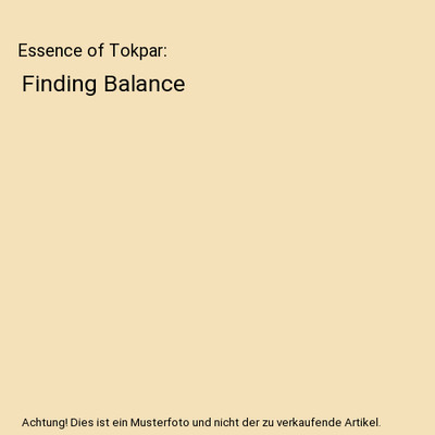 Essence of Tokpar: Finding Balance, C. M. Carter