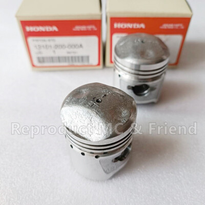 2x Piston STD STANDARD SIZE (Diameter 44.00mm.) For Honda C92 CA92