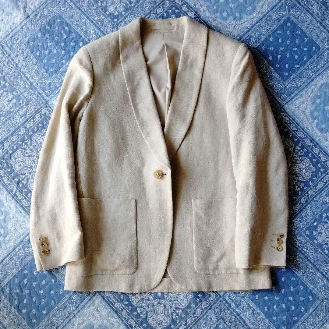 Beige linen deals jacket womens