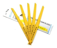 9-Inch Nail-Embedded Wood Cutting Pro Demolition Reciprocating Saw Blades 5 Pack