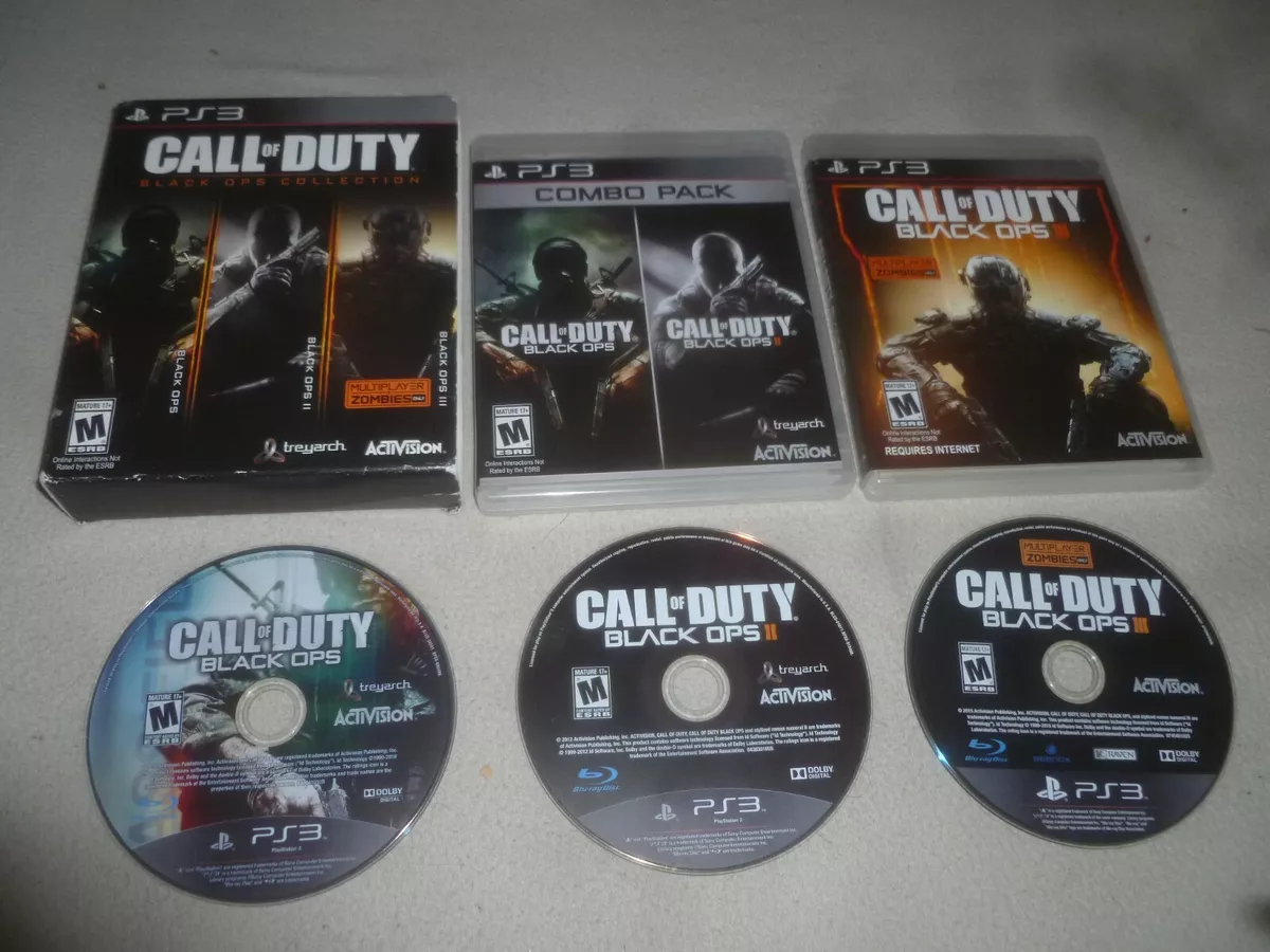 Call of duty hotsell combo pack ps3