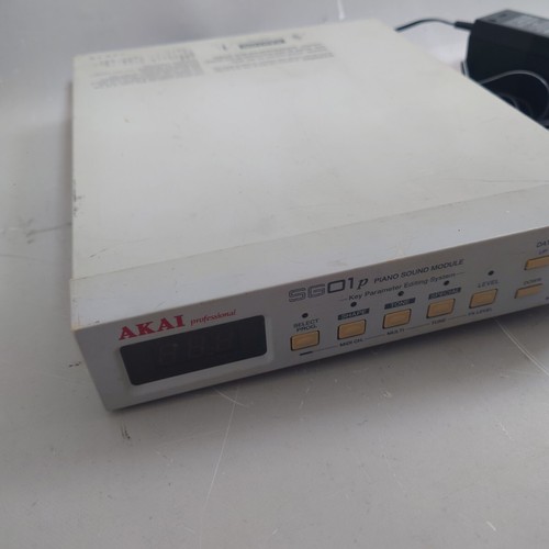 AKAI SG01p PCM Sound Module Sintetizzatore Adattatore MIDI Ottimo Spedizione Gratuita - Foto 3 di 6