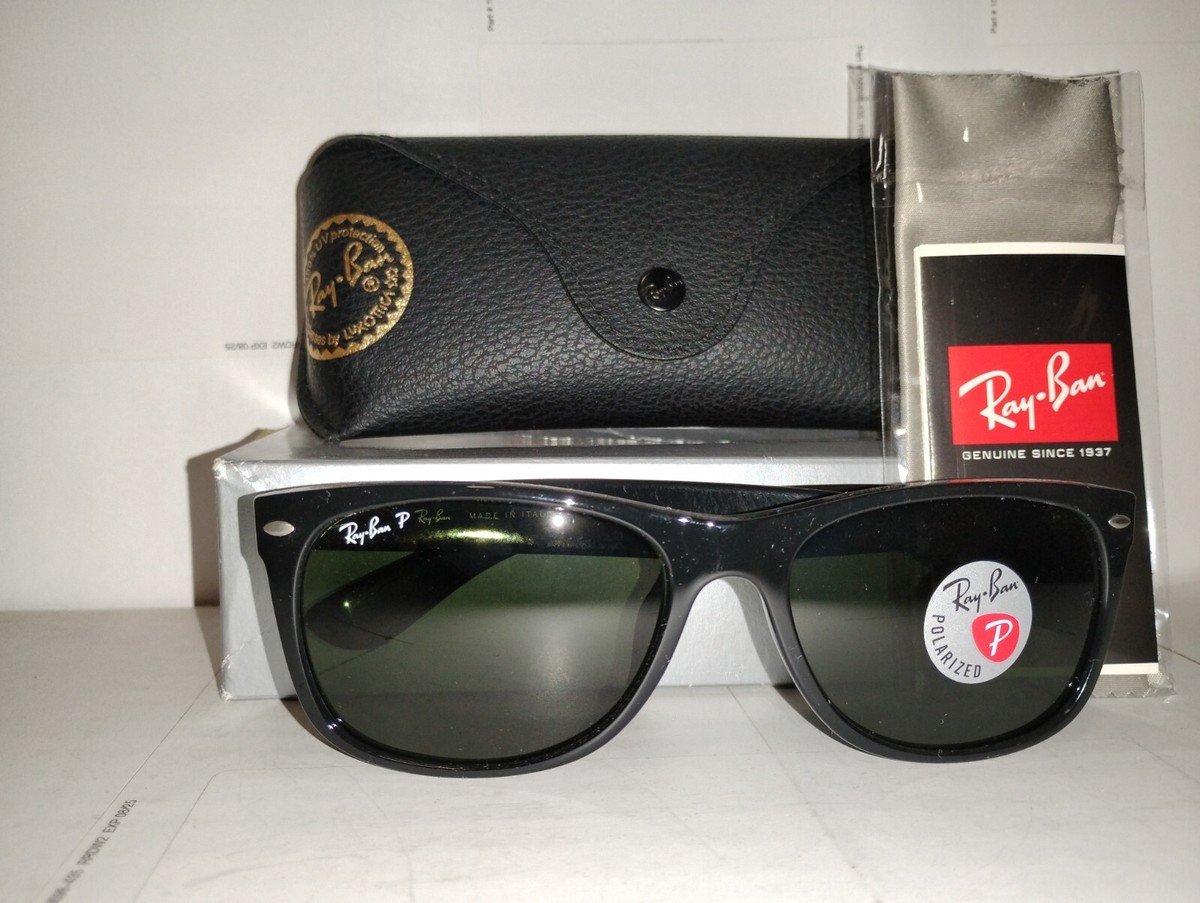 RAY BAN RB2132F 901/58 Wayfarer Transparent Grey Polarized 55 mm
