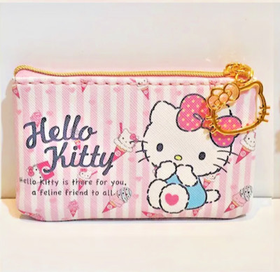 Sanrio Hello Kitty Coin Pouch Geldbörse Portemonnaie / Tasche Portemonnaie