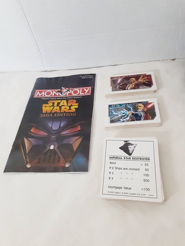 Star Wars Monopoly Saga Edition 2005 Replacement Metal Tokens and Pieces - Picture 4 of 5