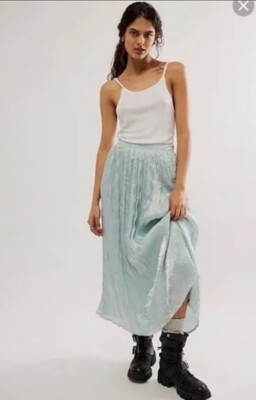 Free People Vera City Skirt Size 12. B34