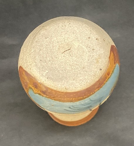 Vintage Tonala style bird sandstone bud vase 3 1/2” High - Picture 7 of 7