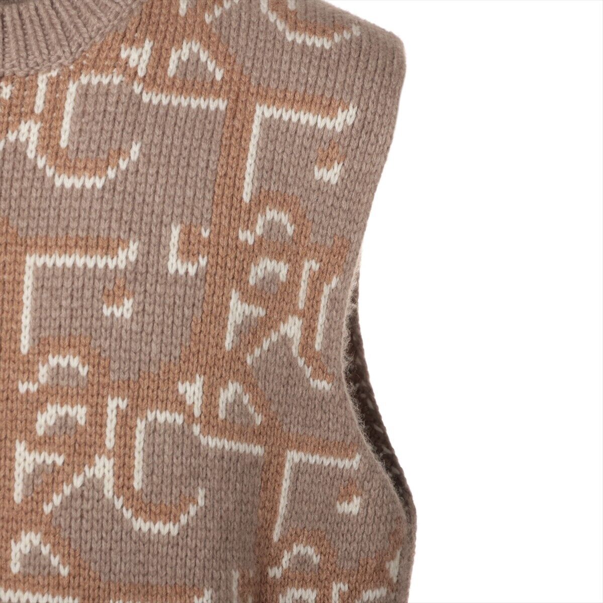 Dior x Cactus Jack 22AW Cashmere Knit Vest L Men's Beige Dior x Cactus Jack 22AW Cashmere Knit Vest L Men's Beige