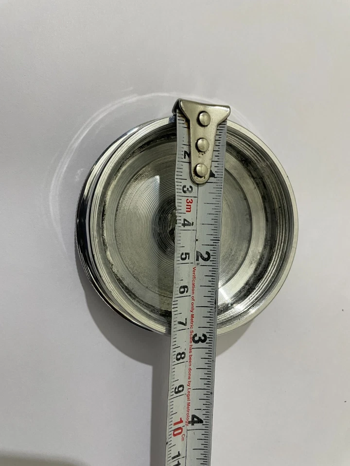 Hodaka 125 Combat Wombat 95 Super Rat Road Toad Dirt Squirt Ace Chrome Fuel Cap - Image 4 of 4