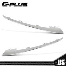 Front Bumper Trim Molding Left&Right Fit For 2018-20 Mercedes-Benz W222 S450/560