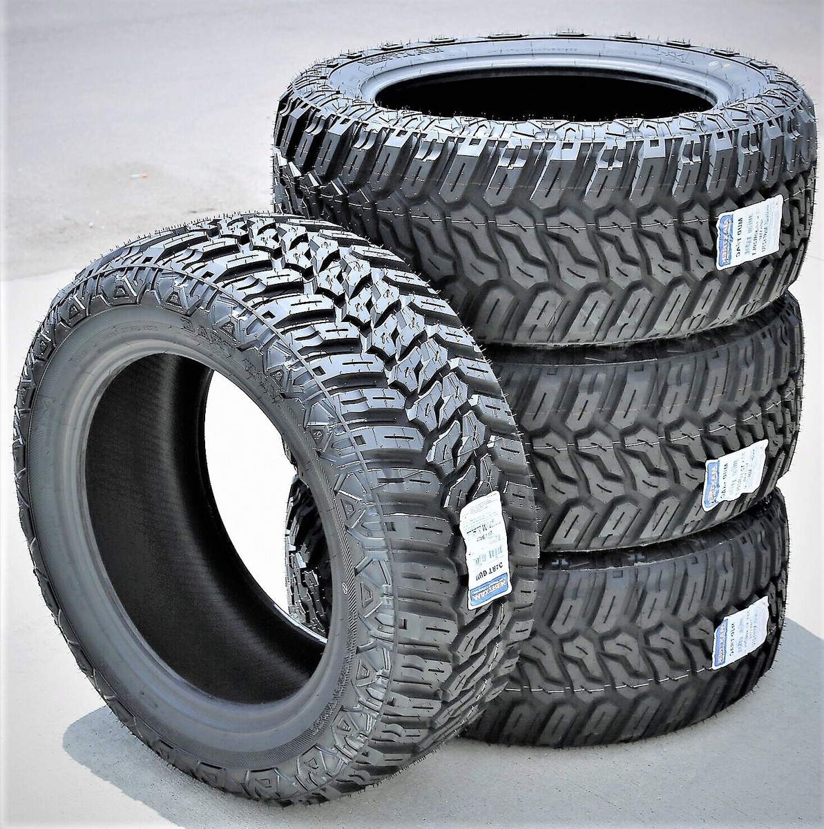 4 Tires LT 285/70R17 121/118Q Load D 8 Ply Maxtrek Mud Trac MT M/T