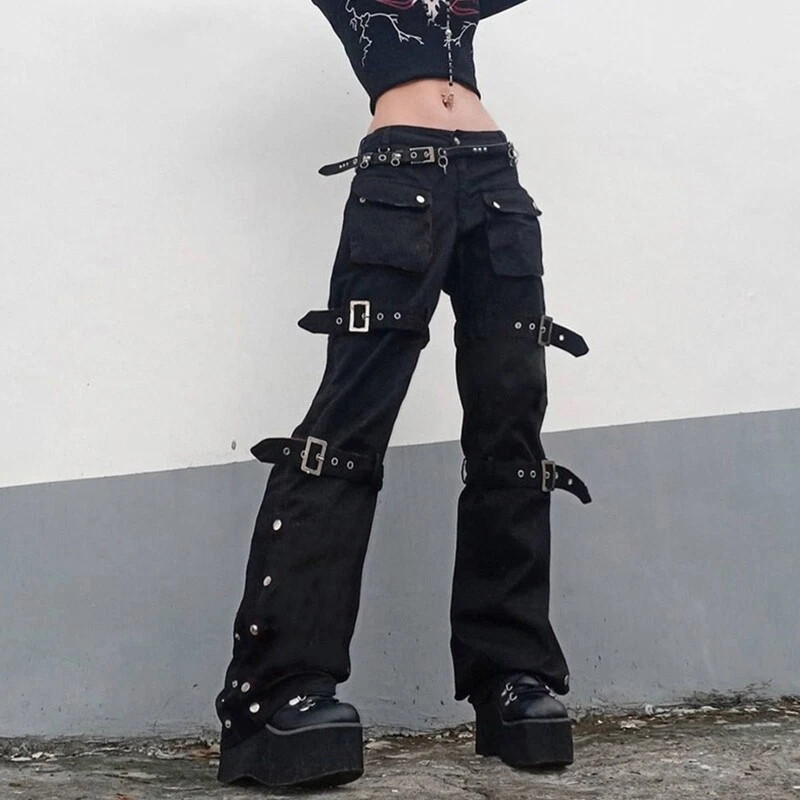 Buckle belt best sale cargo pants