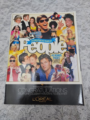 People Magazine - 40th Anniversary - Double Issue 10/20/14 - Taylor Swift Cover - Picture 2 of 4