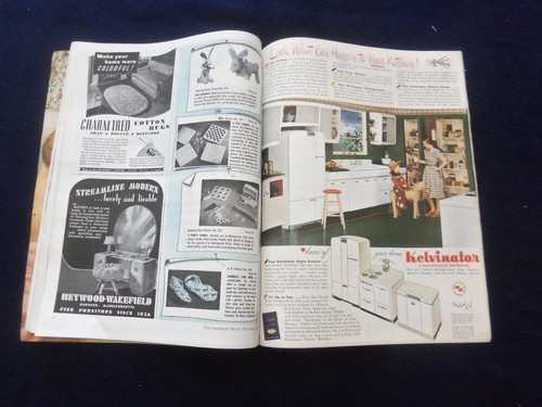 1945 OCTOBER THE AMERICAN HOME MAGAZINE -ELIZABETH TAYLOR, JR. FIREMEN- SP 6118O - Picture 8 of 11