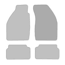 Fußmatten passend für Suzuki Baleno Typ EG 3 türig (Baujahr 1995 - 2002)