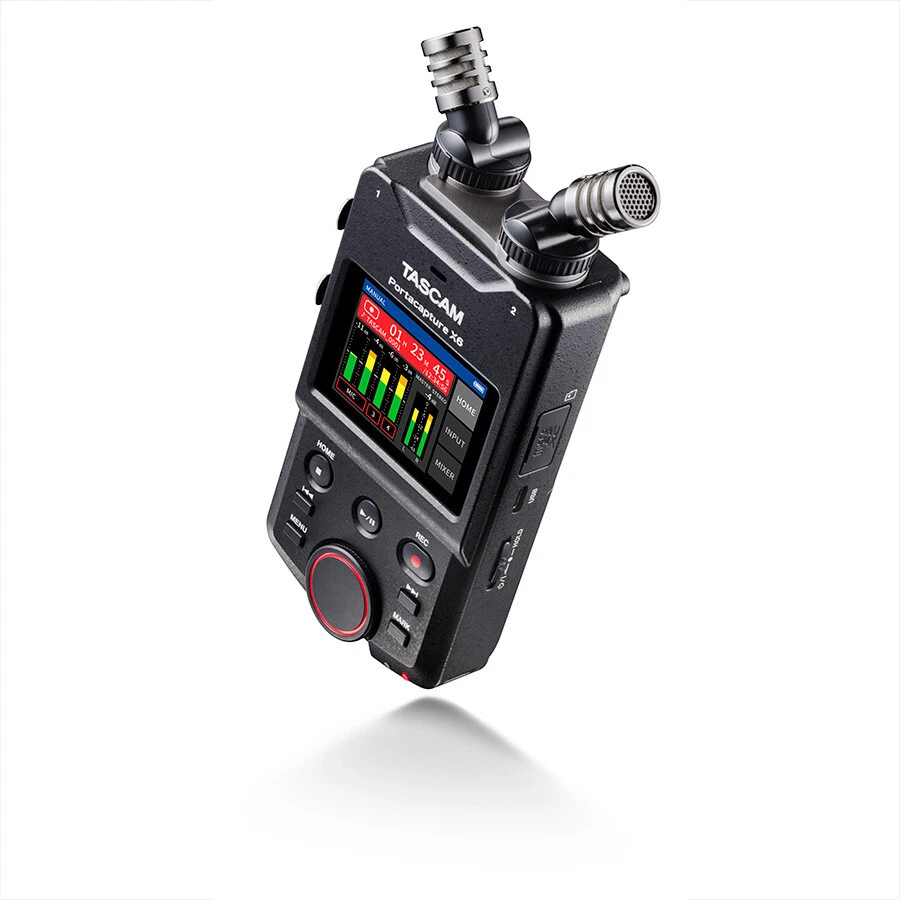 Tascam Portacapture X6 Portable High-Res Multi-Track Handheld Audio Recorder - Image 4 of 4