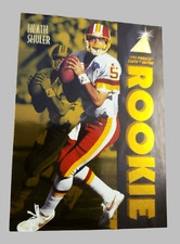 1995 Pinnacle HEATH SHULER ZENITH EDITION ROOKIE CARD #Z132  Washington Redskins. rookie card picture