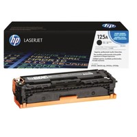 Original Hp Toner 125A - CB540A Schwarz Color Laserjet CP1215, CP1515, CM1312