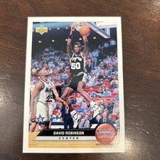 1992-93 Upper Deck McDonald's - #P37 David Robinson