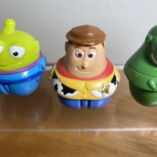 2012 Disney Mattel Toy Story Zing 'Ems Jessie Rex Woody Alien Figures Lot Of 4 - Picture 4 of 11