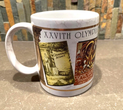 Atlanta 1996 Olympic Games XXVI Coffee Cup Mug with Other Locations - by Linyi