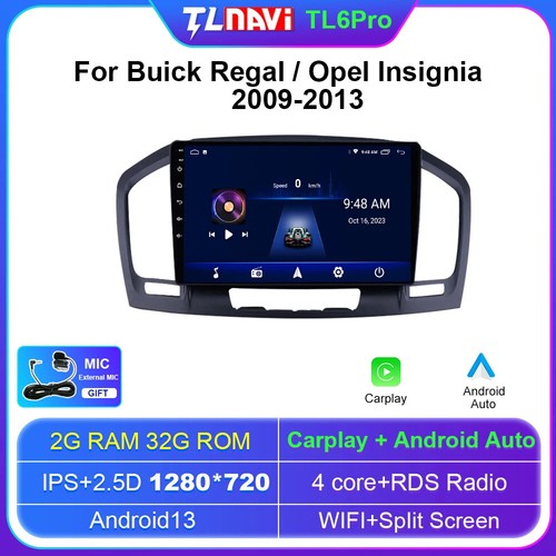 For Opel Insignia CD300 400 Buick Regal GPS Navigation Car Radio Multimedia Auto - Bild 9 von 32