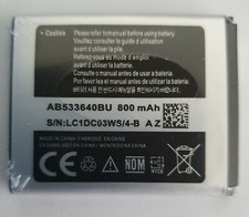 NEU AFTER VERKAUF AKKU FÜR SAMSUNG B3310 C3050 J600 S8300 UND VERSCHIEDENE TELEFONE