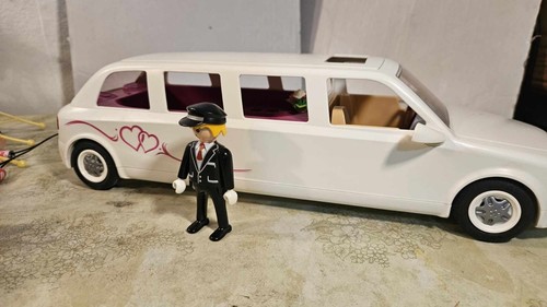 Playmobil 9227 Hochzeitslimousine Brautauto Brautpaar Hochzeit Feier wedding - Bild 4 von 9