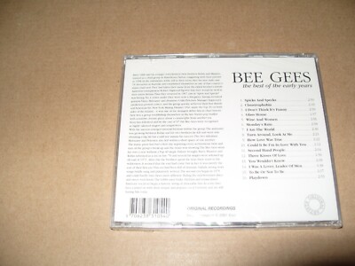 Bee Gees Best of the Early Years 2001 cd New & Sealed  (C20)
