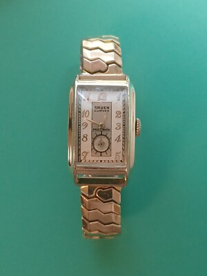 Rare Vintage Gruen Curvex Ristside Watch (Serviced)