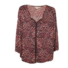 Liz Claiborne Top Women's Size XL Pullover Stretchy Polyester Blend VGUC