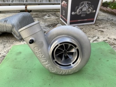 Comp Triplex Ball Bearing Turbo 72/75 T4 twin scroll oil lubricated (1.00 A/R) 
