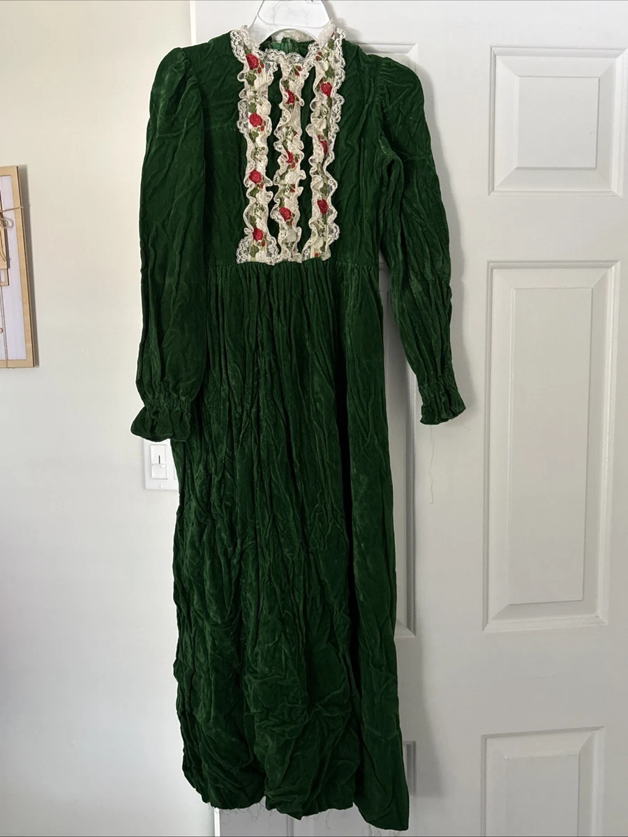 Green Velvet Vintage Dresses for Women for sale | eBay