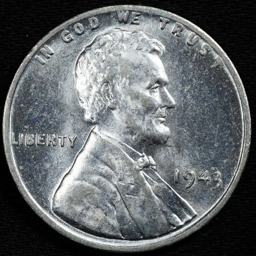 1943-P Steel Lincoln Wheat Penny Uncirculated BU