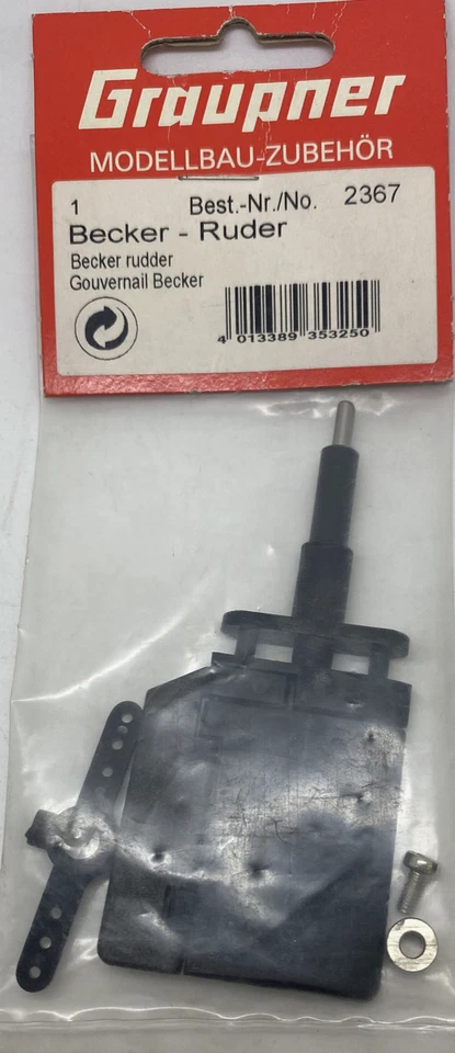 Gouvernail Becker 2367 Graupner - Photo 1/1