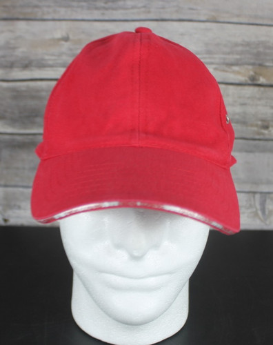Owens Corning Red Baseball Cap Archibald Apparel Company Cotton Canvas 6 Panel