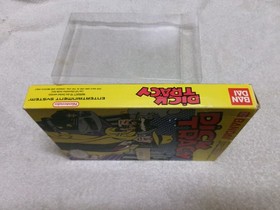 #607 Dick Tracy (Nintendo Entertainment, NES 1990) Manual Game Box W/ Protector