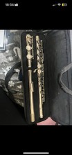 Flute Musical Instrument with Zip Padded Carry Case