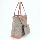 Sac fourre tout en cuir Gucci GG Supreme Star 309498 bandoulière d'occasion LAQO 0