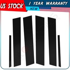 6pc Set Door Trim Pillar Posts Glossy Black Cover Kit Fits 2006-2011 Honda Civic 6pc Set Door Trim Pillar Posts Glossy Black Cover Kit Fits 2006-2011 Honda Civic