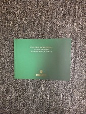 Rolex Oyster Perpetual Submariner Date Booklet New 2023