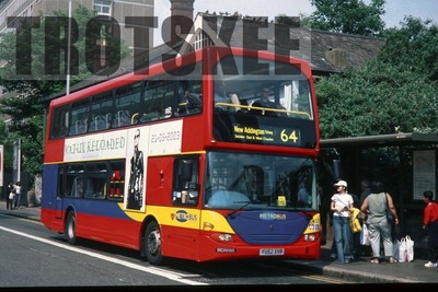 35mm Dia Metrobus Scania N94UD EL 457 YU52XVR 2003 Original