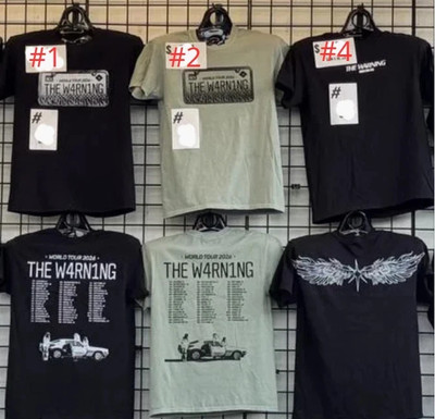 The Warning World Tour 2026 Shirt Hard Rock Band Shirt